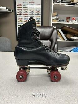 Vintage M Size 7 Red Wing Riedell 220 Roller Skates
