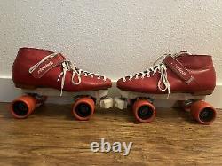 Vintage Men's Riedell USA Roller Skates Size 9.5
