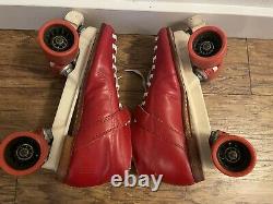 Vintage Men's Riedell USA Roller Skates Size 9.5