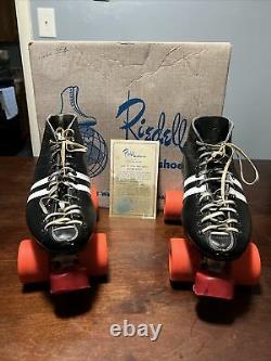 Vintage RIEDELL Roller Skates Sure Grip Cyclone Labeda Sprinter Size 5