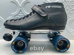 Vintage RIEDELL Rs-1000 Speed Roller Skates Men's size 8 or Womens size 9.5 USA