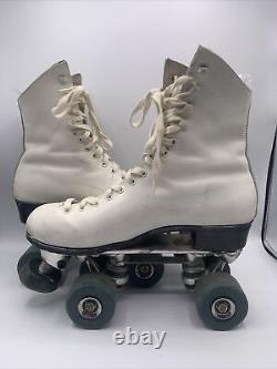 Vintage RIEDELL roller skates 7 womens Sure Grip Century plates Sure Grip Wheels