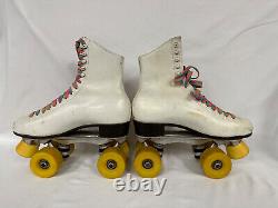 Vintage Red Wing Riedell Roller Skates Retro Derby Rink Funky Jogger Sure Grip