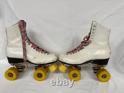 Vintage Red Wing Riedell Roller Skates Retro Derby Rink Funky Jogger Sure Grip