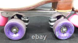 Vintage/Retro/Old Stock Quad Roller Skates RIEDELL Sure-Grip Plates Rollerbones