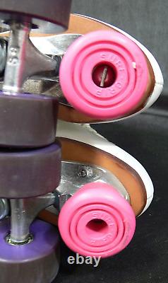 Vintage/Retro/Old Stock Quad Roller Skates RIEDELL Sure-Grip Plates Rollerbones