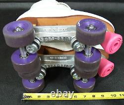 Vintage/Retro/Old Stock Quad Roller Skates RIEDELL Sure-Grip Plates Rollerbones