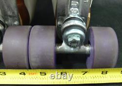 Vintage/Retro/Old Stock Quad Roller Skates RIEDELL Sure-Grip Plates Rollerbones