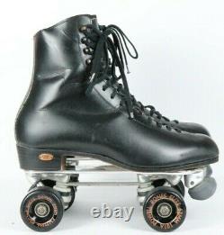 Vintage Riddell Roller Skates Sure Grip Plates Powell Bones Wheels Size 10 10.5