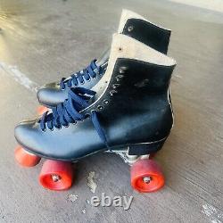 Vintage Riedell 110 Roller Skates 80s 90s Size 8.5 Suregrip JOGGER HARD TO FIND