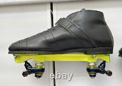 Vintage Riedell 125 RS-1000 Roller Derby Skate mens Sz 9 With Reactor Neo Plates