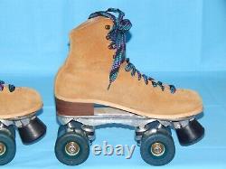 Vintage Riedell 130 Jogger Sure-Grip Roller Skates Size 7