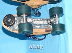 Vintage Riedell 130 Jogger Sure-Grip Roller Skates Size 7