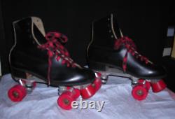 Vintage Riedell 1980s Roller Skates Mens Size 9