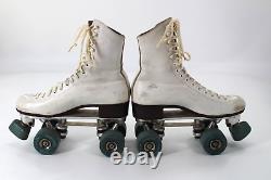 Vintage Riedell 220 Red Wing Sure Grip Century Precision Roller Skates Size 6