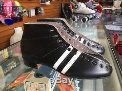 Vintage Riedell 265 Black Roller Skate Boot NOS Men's 8