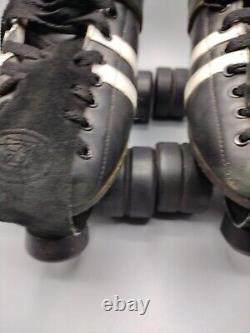 Vintage Riedell 265 Roller Skates With Morph Radar Wheels Labeled Size 7 USA