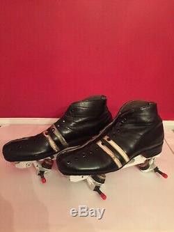 Vintage Riedell 265 Size 8.5 speed skates with Satellite Plates