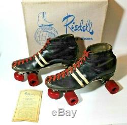 Vintage Riedell 265 Speed Skates Roller Sure Grip Cyclone Trucks Mens Size 11