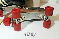 Vintage Riedell 265 Speed Skates Roller Sure Grip Cyclone Trucks Mens Size 11