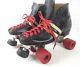 Vintage Riedell 265 Speed roller skate Red Wing boot MEN'S 7.5 Red Devil wheels