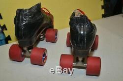 Vintage Riedell 295 Roller Skates Size 8 Sure Grip Century Plates 5 Smooth Wheel