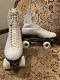 Vintage Riedell 297 Roller Skates Size 9N w Chicago GM II Plates & Team Wheels