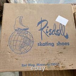 Vintage Riedell 297 WR Douglas Snyder Roller Skates Size 7 Fo-Mac Free Style EUC