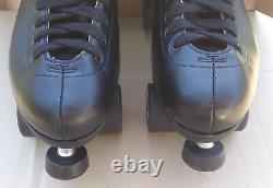 Vintage Riedell Angels Black Leather Skates 111BR Men's Size 10 A901