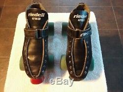 Vintage Riedell RS-1000 Roller Skates Speed Skating Derby UNKNOWN Size