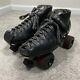 Vintage Riedell RS1000 Mens 9 9.5 Speed Skates Sure Grip Hartford Bearings