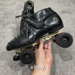 Vintage Riedell RS1000 Mens 9 9.5 Speed Skates Sure Grip Hartford Bearings