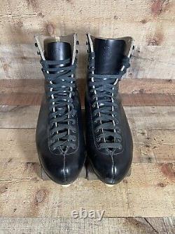 Vintage Riedell Red Wing 220 Chicago Custom Plates Size 10-W