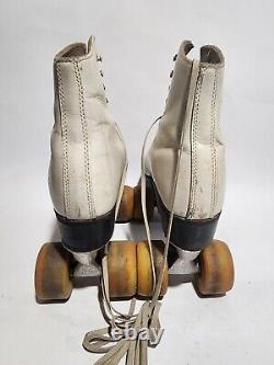 Vintage Riedell Red Wing Minnesota 220 Pacer Crown Plates Size 7