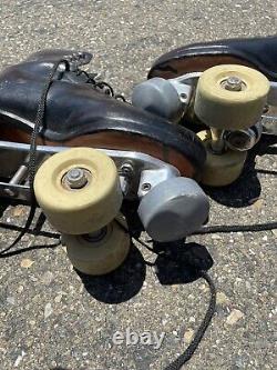 Vintage Riedell Red Wing Sz 7 Roller Skates Boot