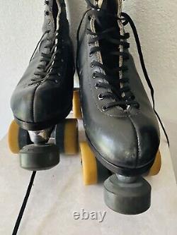 Vintage Riedell Roller Skate 297 Black Men's 6.5 Snyder Deluxe Powell