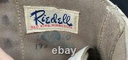 Vintage Riedell Roller Skates 192 Womens Size 5 Powell Bones 62mm Pacer Crown