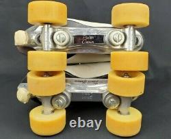 Vintage Riedell Roller Skates 192 Womens Size 5 Powell Bones 62mm Pacer Crown
