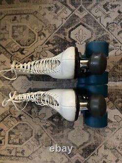Vintage Riedell Roller Skates 220 Sure Grip Century Plate Skates Are Size 8 1/2