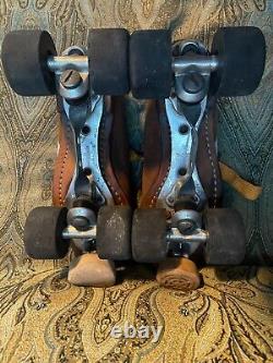 Vintage Riedell Roller Skates IFO Sims Snake Wheels 1980s Men Size 8 Please Read