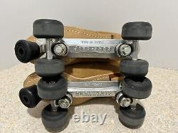 Vintage Riedell Roller Skates Men's Size 11 Sure Grip HTF Super X7 Arobic Wheels