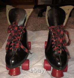 Vintage Riedell Roller Skates Mens Size 9 Rare great condition 1982