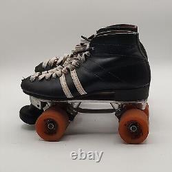 Vintage Riedell Roller Skates Size 6, Sure Grip Cyclone Plates 4 Speed