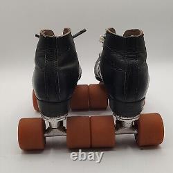 Vintage Riedell Roller Skates Size 6, Sure Grip Cyclone Plates 4 Speed