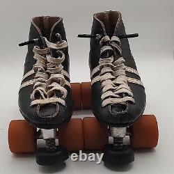 Vintage Riedell Roller Skates Size 6, Sure Grip Cyclone Plates 4 Speed