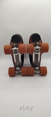 Vintage Riedell Roller Skates Size 6, Sure Grip Cyclone Plates 4 Speed