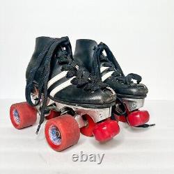 Vintage Riedell Roller Skates Suregrip Invader Zinger Wheels Size 3J Kids