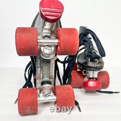 Vintage Riedell Roller Skates Suregrip Invader Zinger Wheels Size 3J Kids