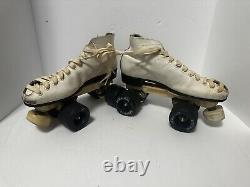 Vintage Riedell Roller Skates withLabeda Sprinter Speed Roller Skate Wheels Derby