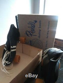Vintage Riedell Roller skating Boots men size 9
